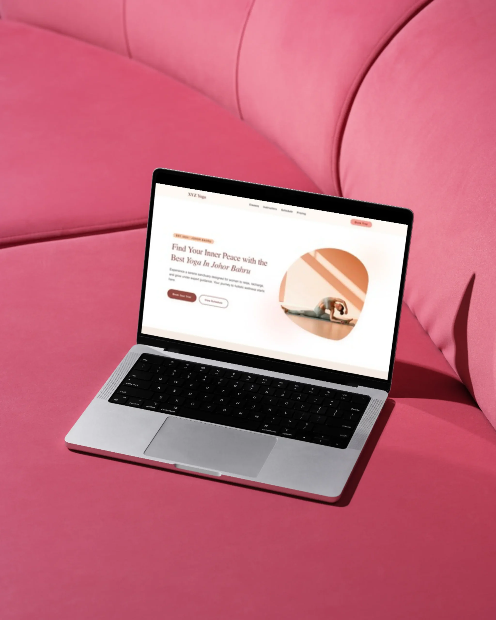 Website Design Project, Tuition Center, Landing Page