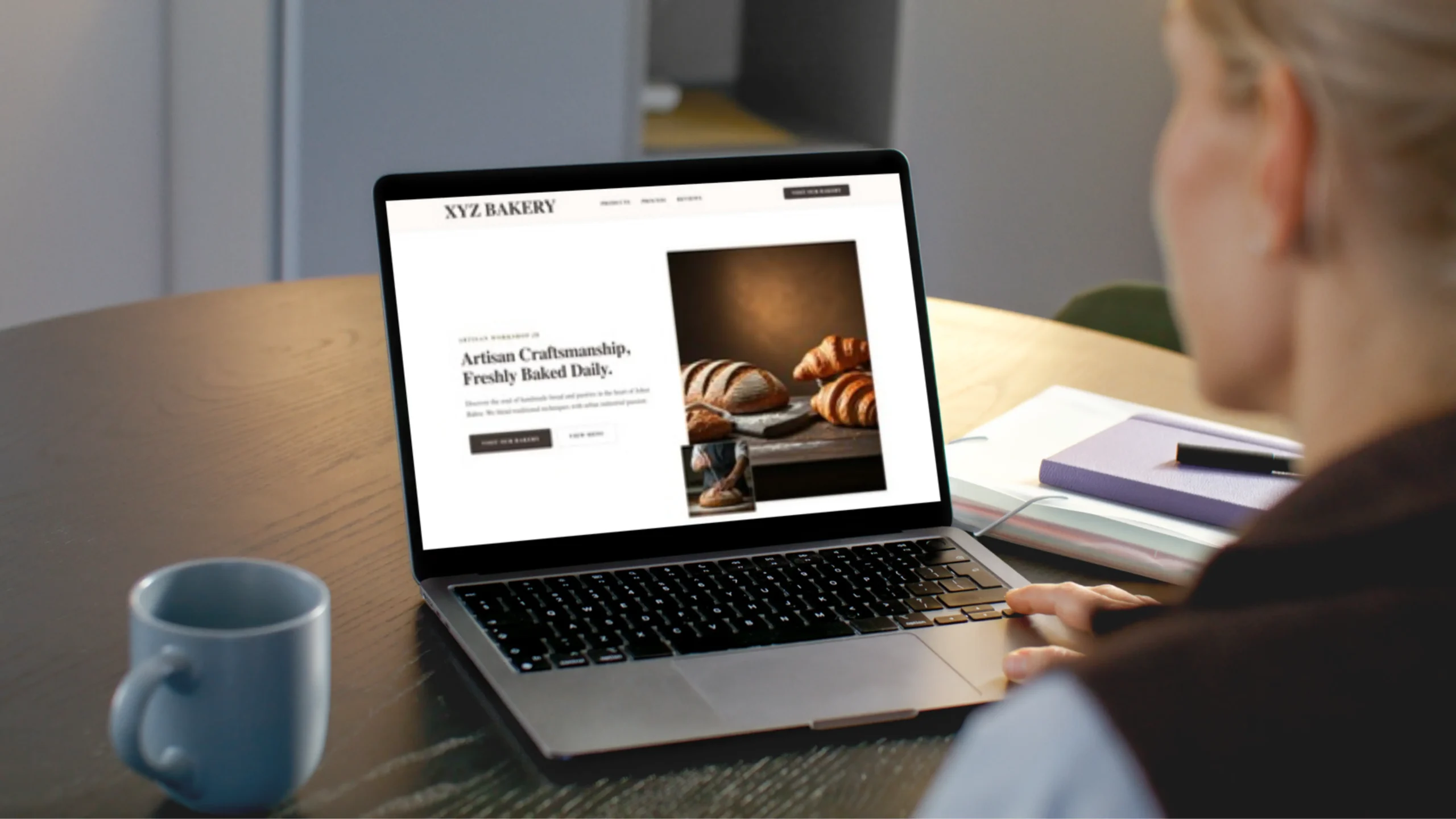 Website Design Project, Restaurant, Multi-Page Design